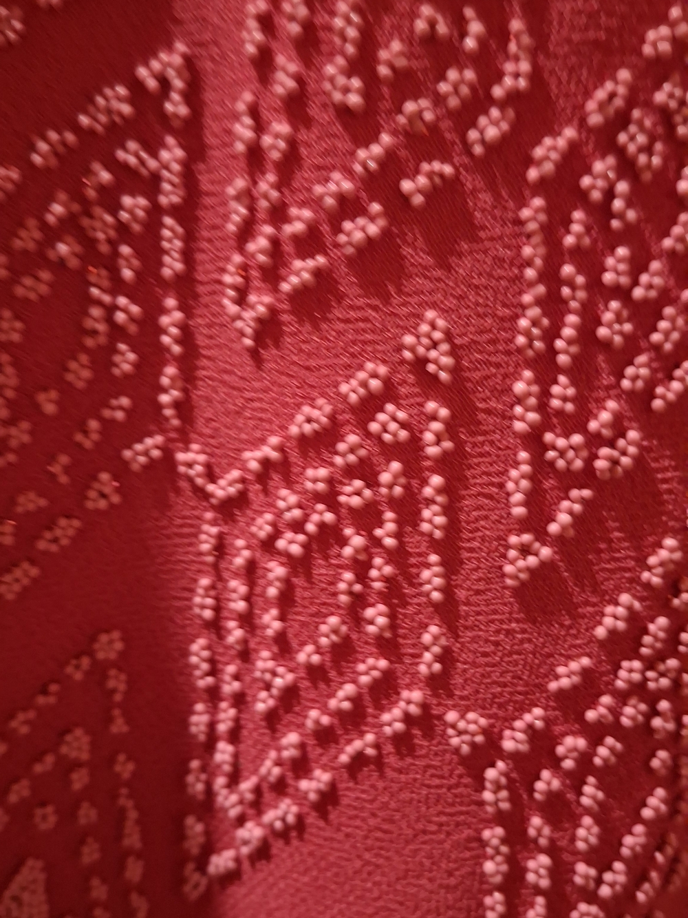 Sleeveless Embellished Fuchsia A-Line Beaded Dress - Picture 11 of 12